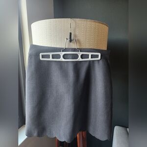 LOFT Charcoal Pencil Skirt